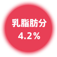 乳脂肪分 4.2%